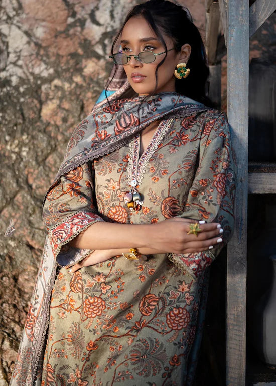 Sana Safinaz H241-016A-3CK - Summer Lawn