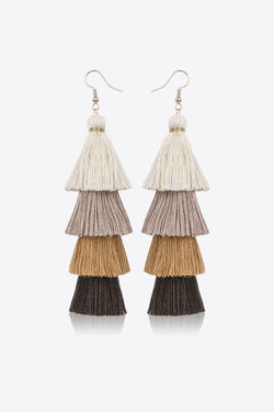 Layered Tassel Earrings