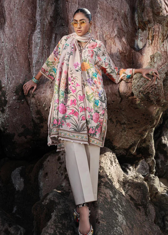 Sana Safinaz H241-019B-3CS - Summer Lawn