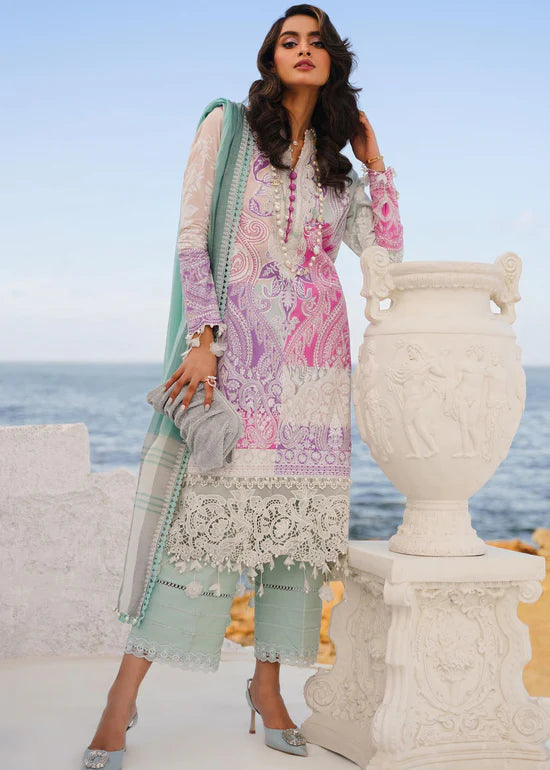 Sana Safinaz M241-015B-3DG - Summer Lawn