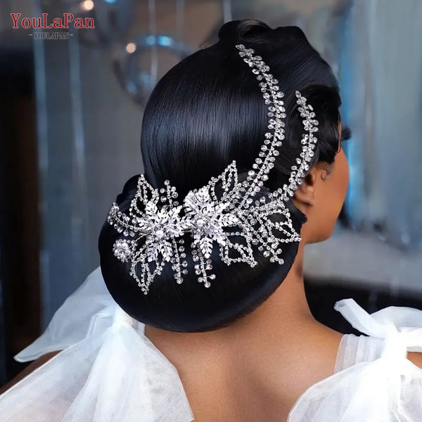 Alloy Flower Bridal Hair Clips