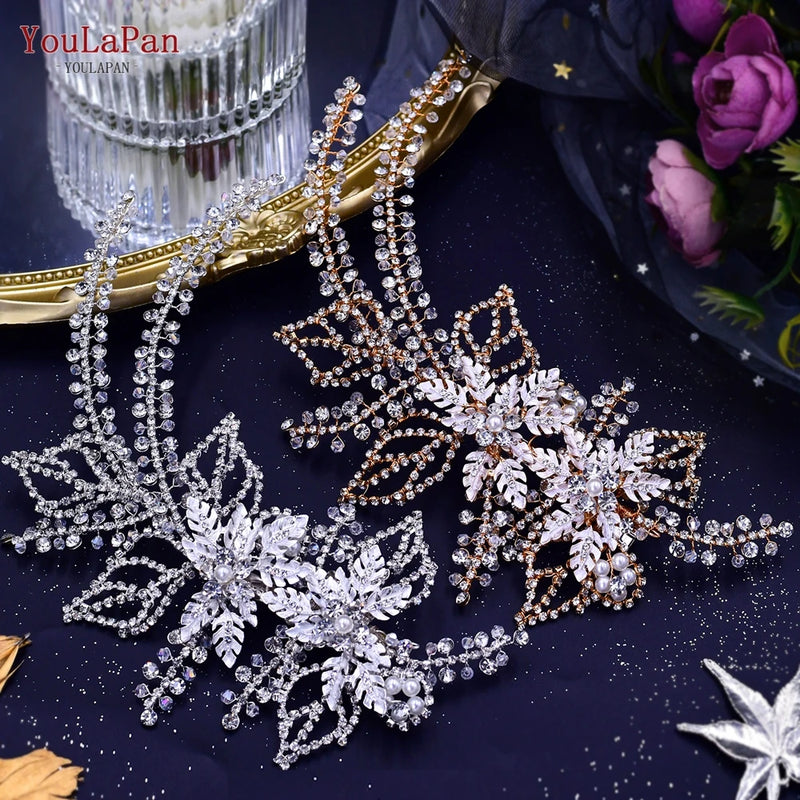 Alloy Flower Bridal Hair Clips