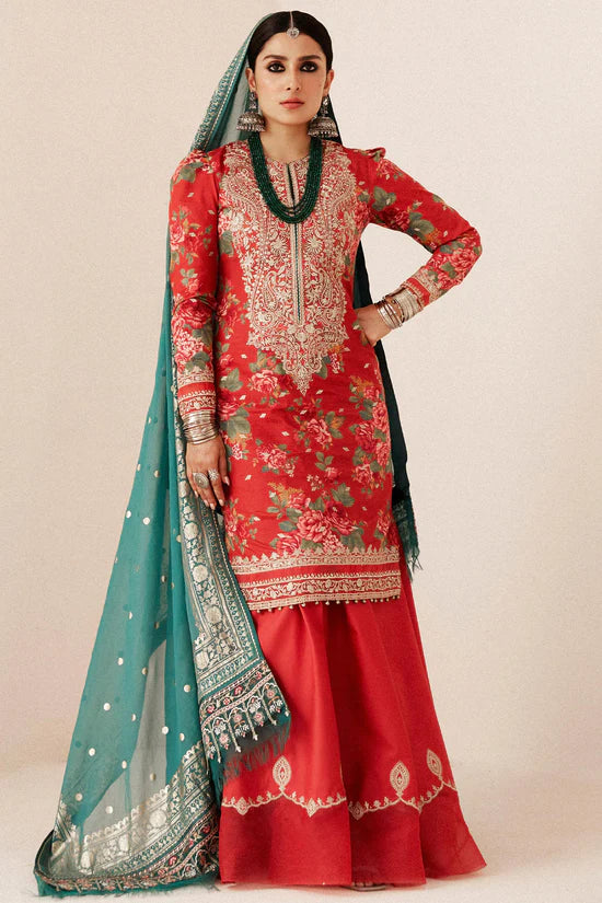 Zara Shahjahan PHOOL KARI - 13B - Summer Lawn