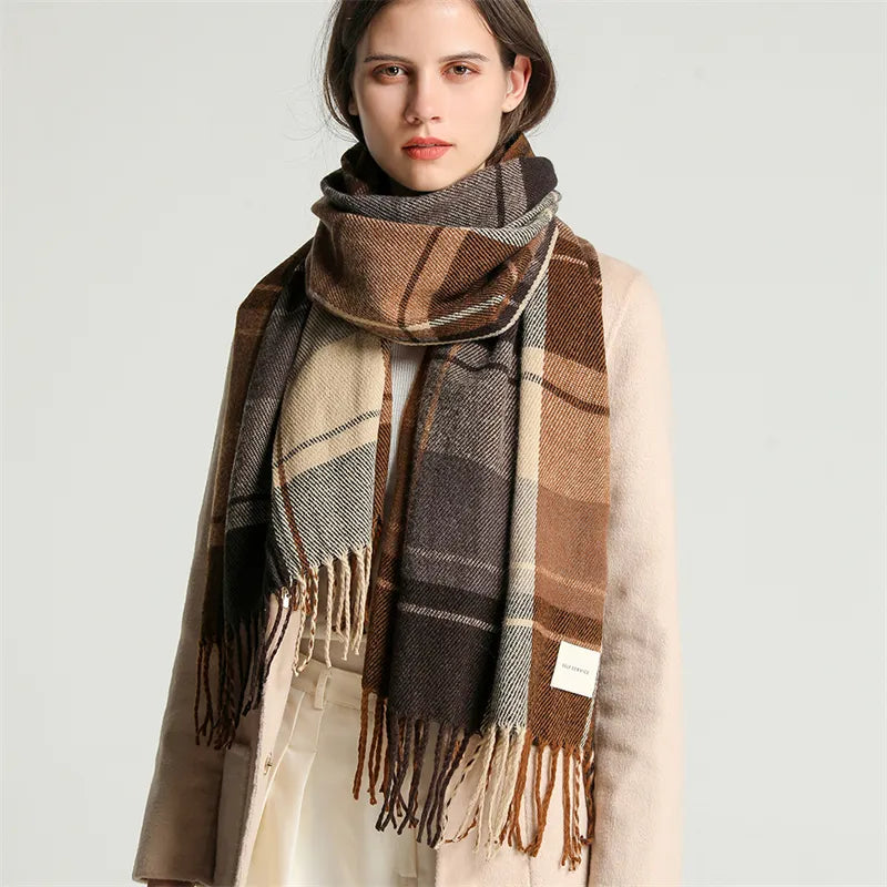 Thick Warm Winter Scarf