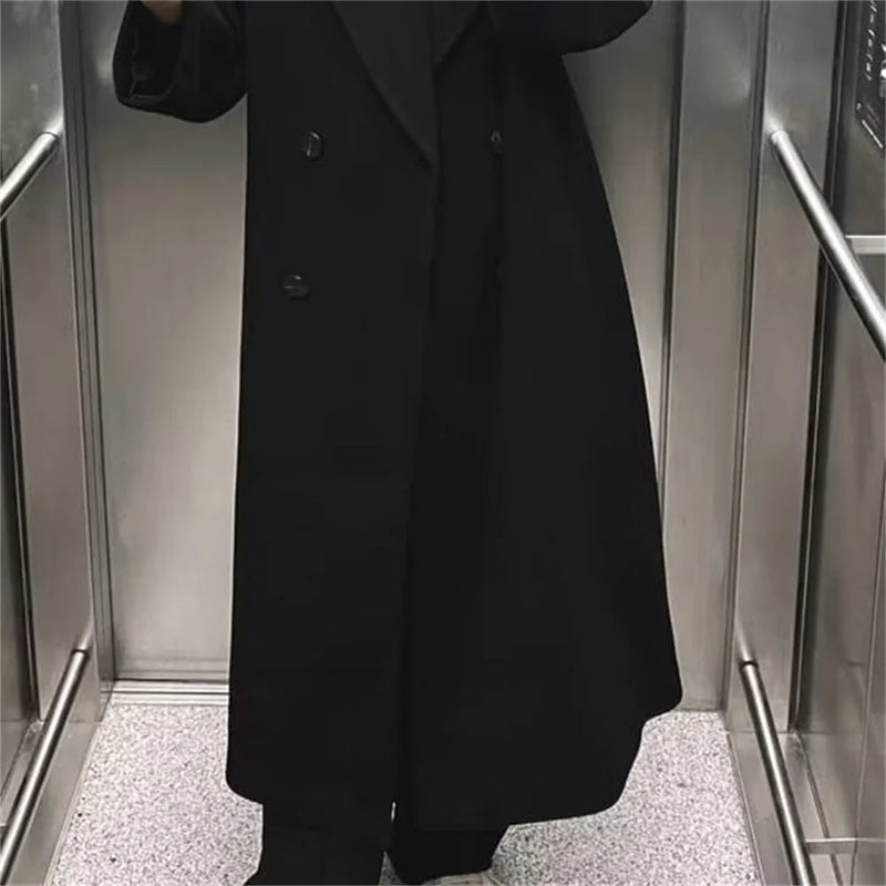 Casual Versatile Soft Loose Long Coat