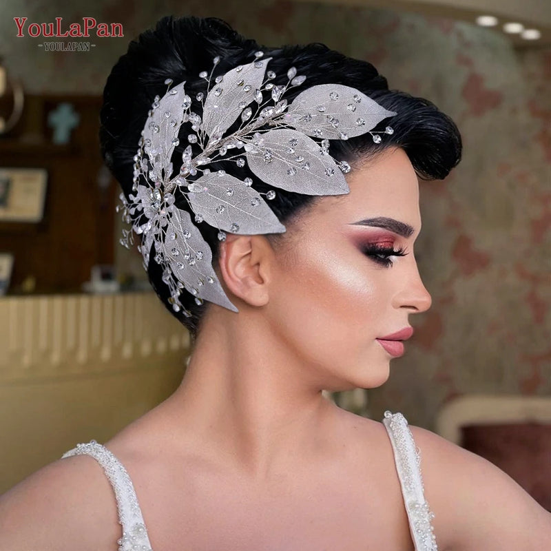 Alloy Flower Bridal Hair Clips