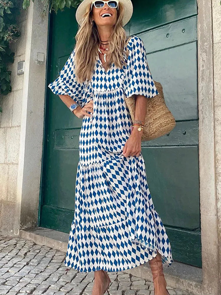 Loose Boho Casual Dress