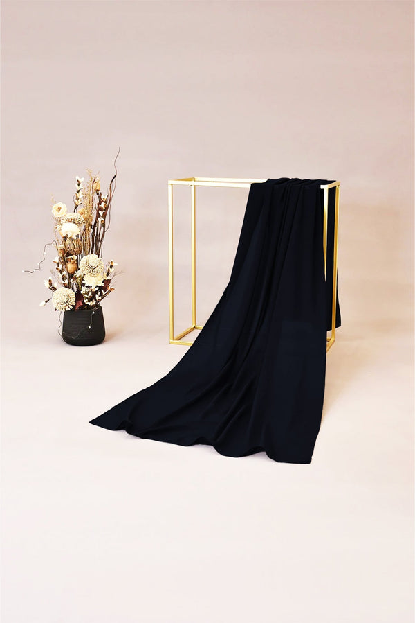 Navy Blue Signature Hijab